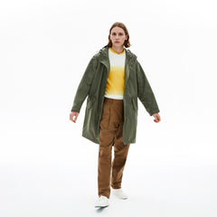 Men's Ultra-Light Hooded Long Parka / Lacoste