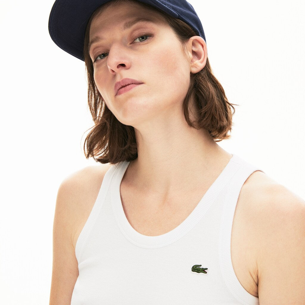 Women's Sleeveless Scoopneck Top / Lacoste