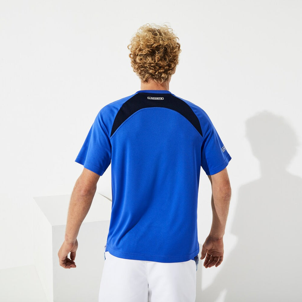 Men's SPORT Colorblock Ultra Dry Performance T-shirt / Lacoste