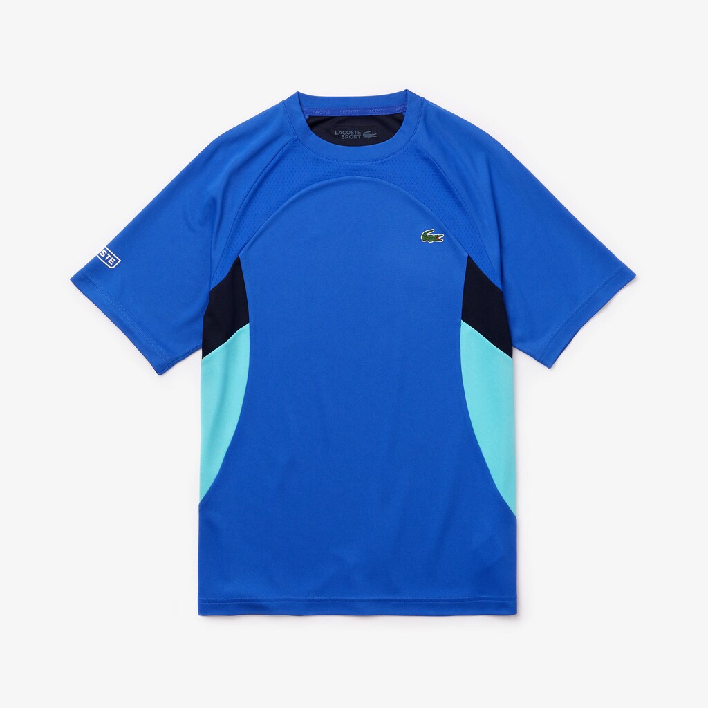 Men's SPORT Colorblock Ultra Dry Performance T-shirt / Lacoste