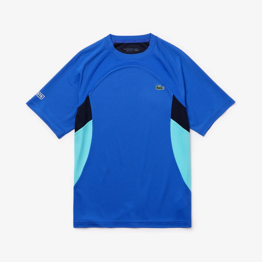 Men's SPORT Colorblock Ultra Dry Performance T-shirt / Lacoste