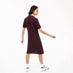 Women's Flared Zip-Up Polo Dress / Lacoste