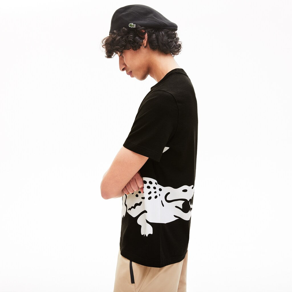 Men's Oversize Croc Crew Neck Jersey T-shirt / Lacoste