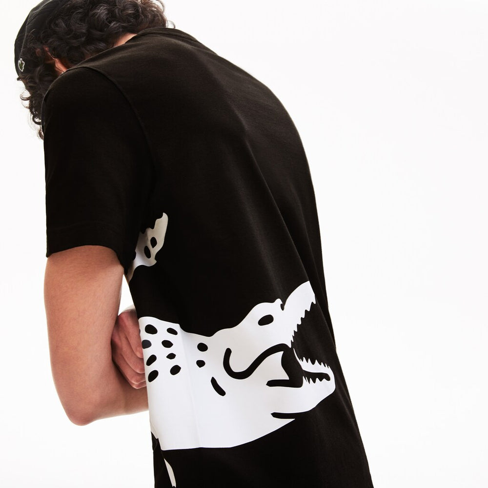 Men's Oversize Croc Crew Neck Jersey T-shirt / Lacoste