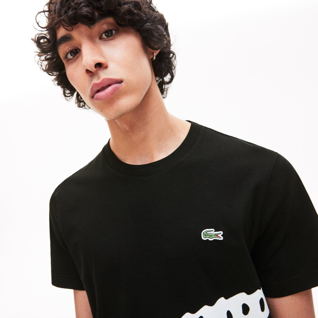 Men's Oversize Croc Crew Neck Jersey T-shirt / Lacoste