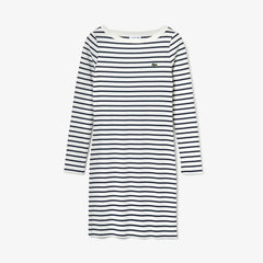 Women's Nautical Ribbed Cotton Dress / Lacoste