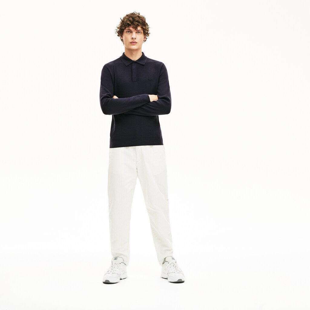 Men's Cotton And Silk Blend Sweater / Lacoste
