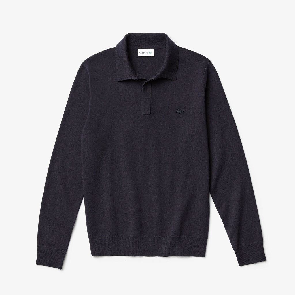 Men's Cotton And Silk Blend Sweater / Lacoste