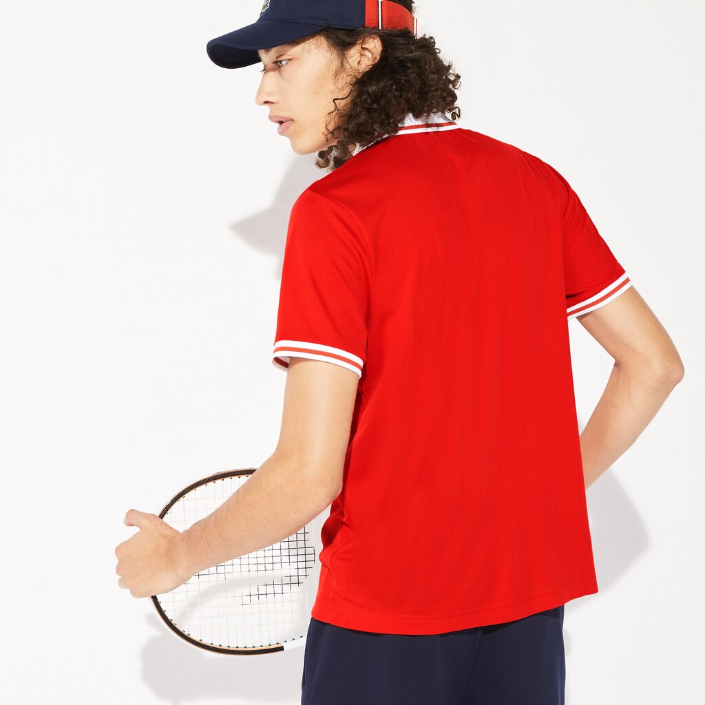 Men's SPORT Roland Garros Breathable Piqué Polo Shirt / Lacoste