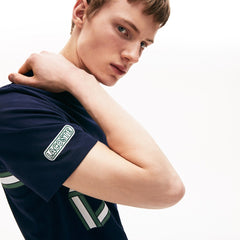 Men's Heritage Ribbon Regular Fit Cotton T-shirt / Lacoste