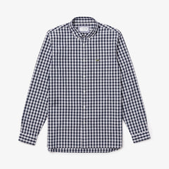 Men's Slim Fit Long-Sleeve Wool Shirt / Lacoste