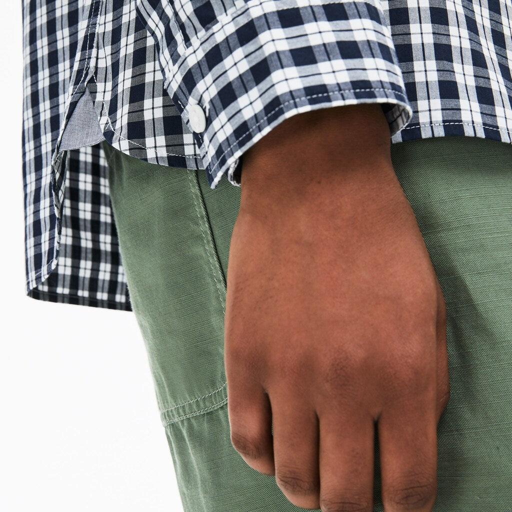 Men's Slim Fit Long-Sleeve Wool Shirt / Lacoste