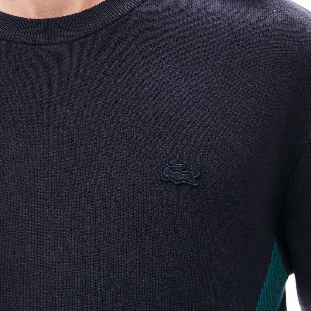Men's Contrast Effects Knit Sweater / Lacoste