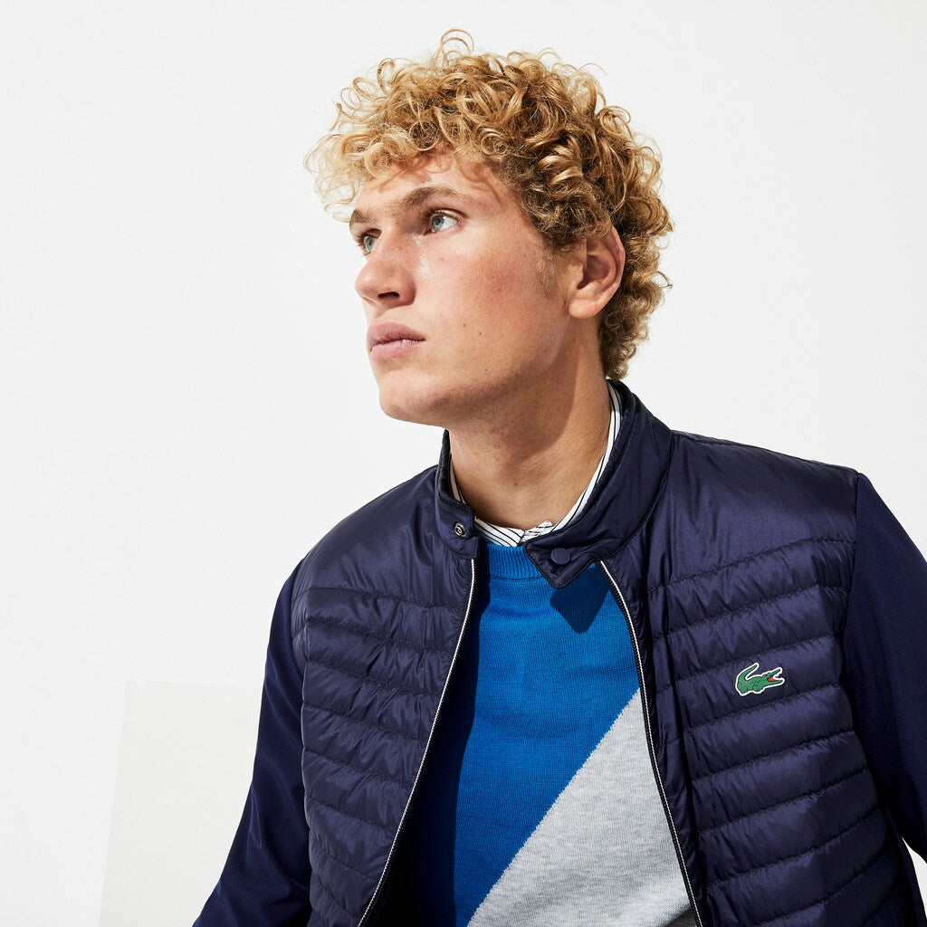 Men's SPORT Lightweight Water-Resistant Quilted Jacket / Lacoste