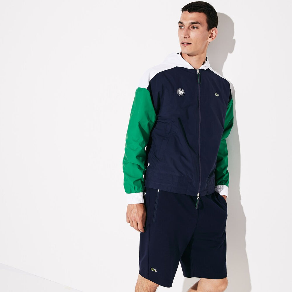 Men's SPORT Roland Garros Zip-Up Windbreaker / Lacoste