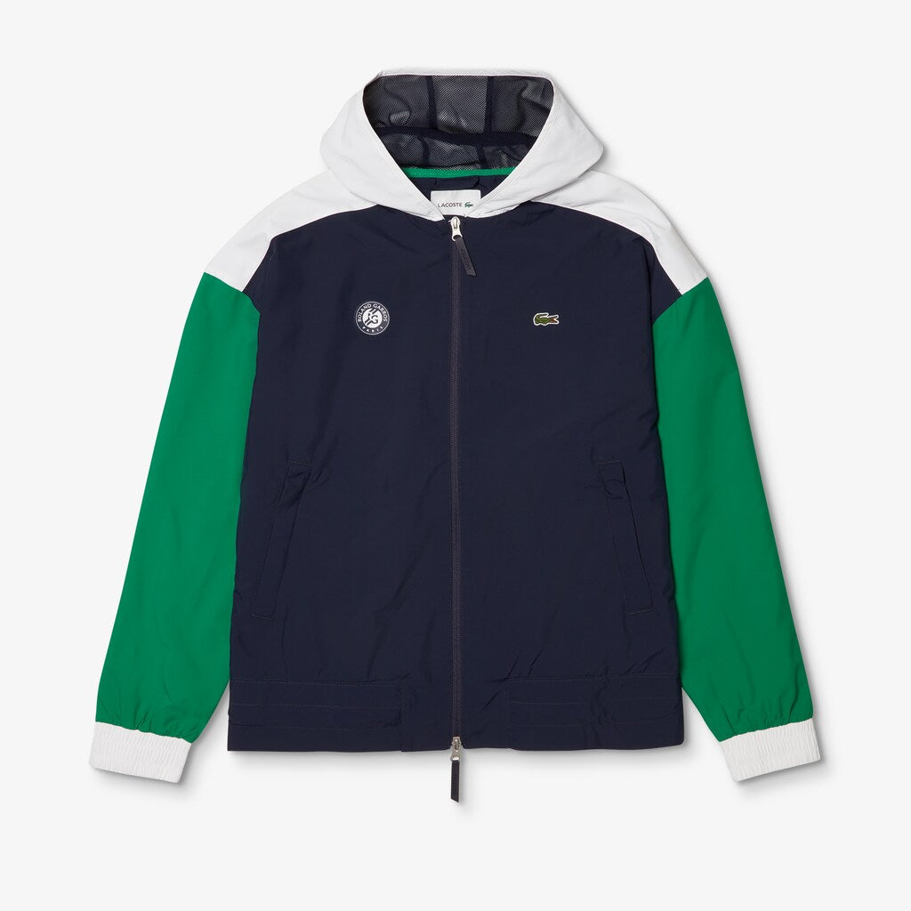 Men's SPORT Roland Garros Zip-Up Windbreaker / Lacoste