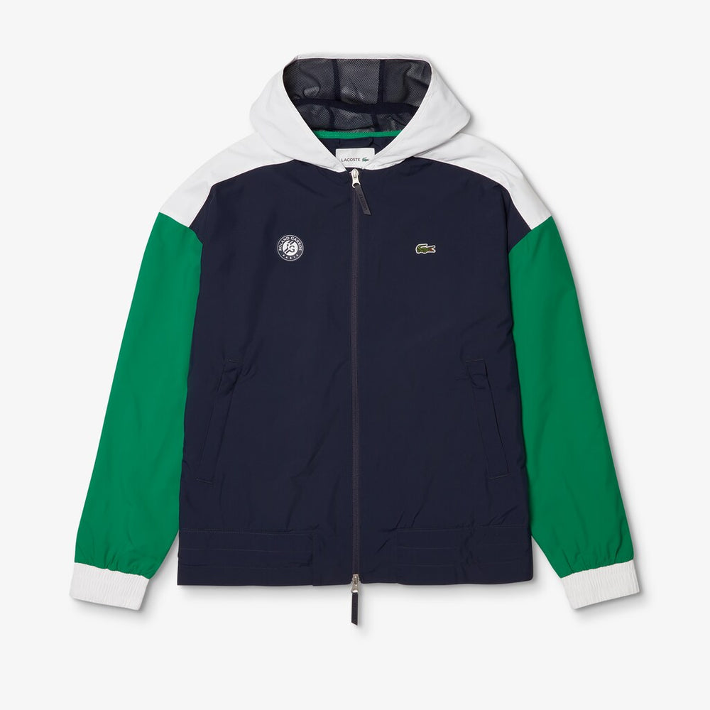 Men's SPORT Roland Garros Zip-Up Windbreaker / Lacoste