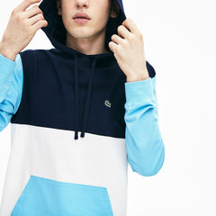 Men's Relaxed Fit Colorblock Hooded T-shirt / Lacoste