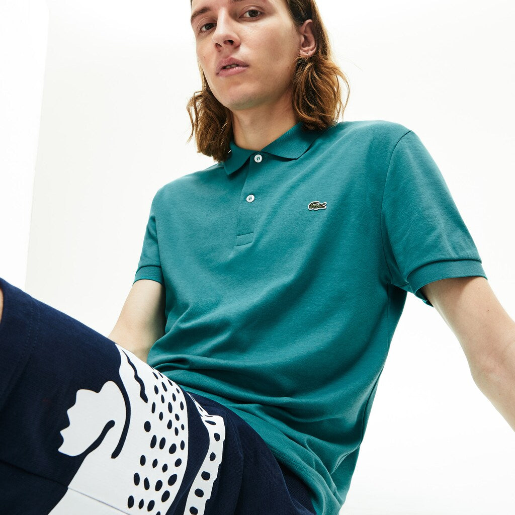 Men's Regular Fit Lightweight Cotton Polo / Lacoste