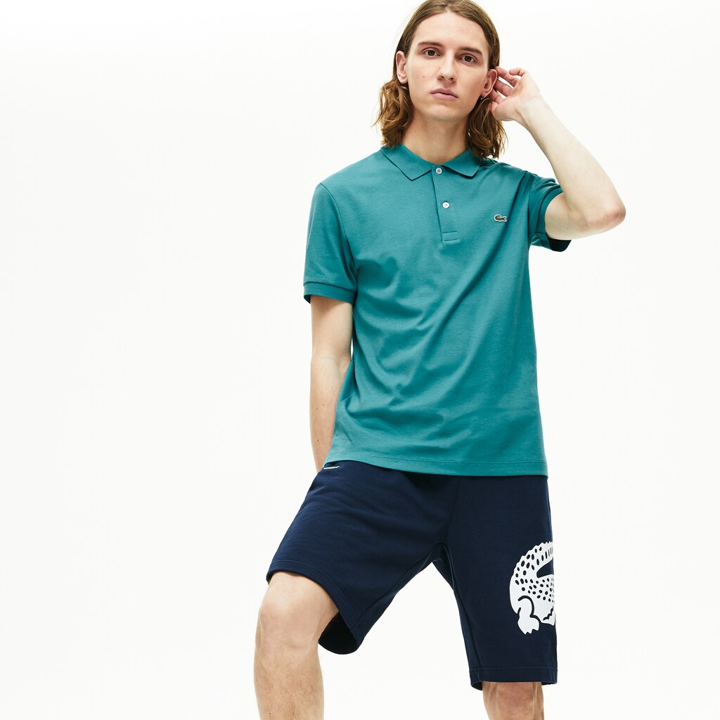 Men's Regular Fit Lightweight Cotton Polo / Lacoste