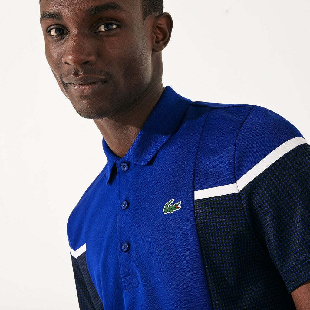 Men's SPORT Mesh Panel Breathable Tennis Polo Shirt / Lacoste