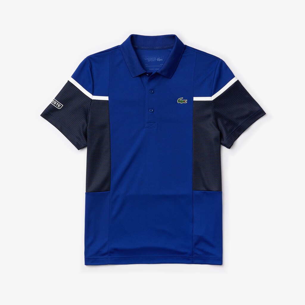 Men's SPORT Mesh Panel Breathable Tennis Polo Shirt / Lacoste