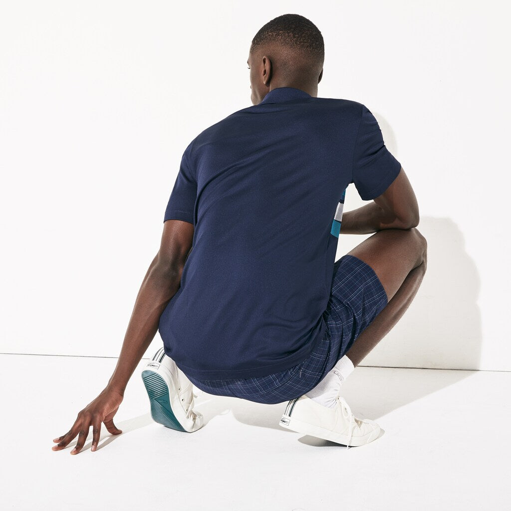 Men's SPORT Graphic Breathable Golf Polo Shirt / Lacoste
