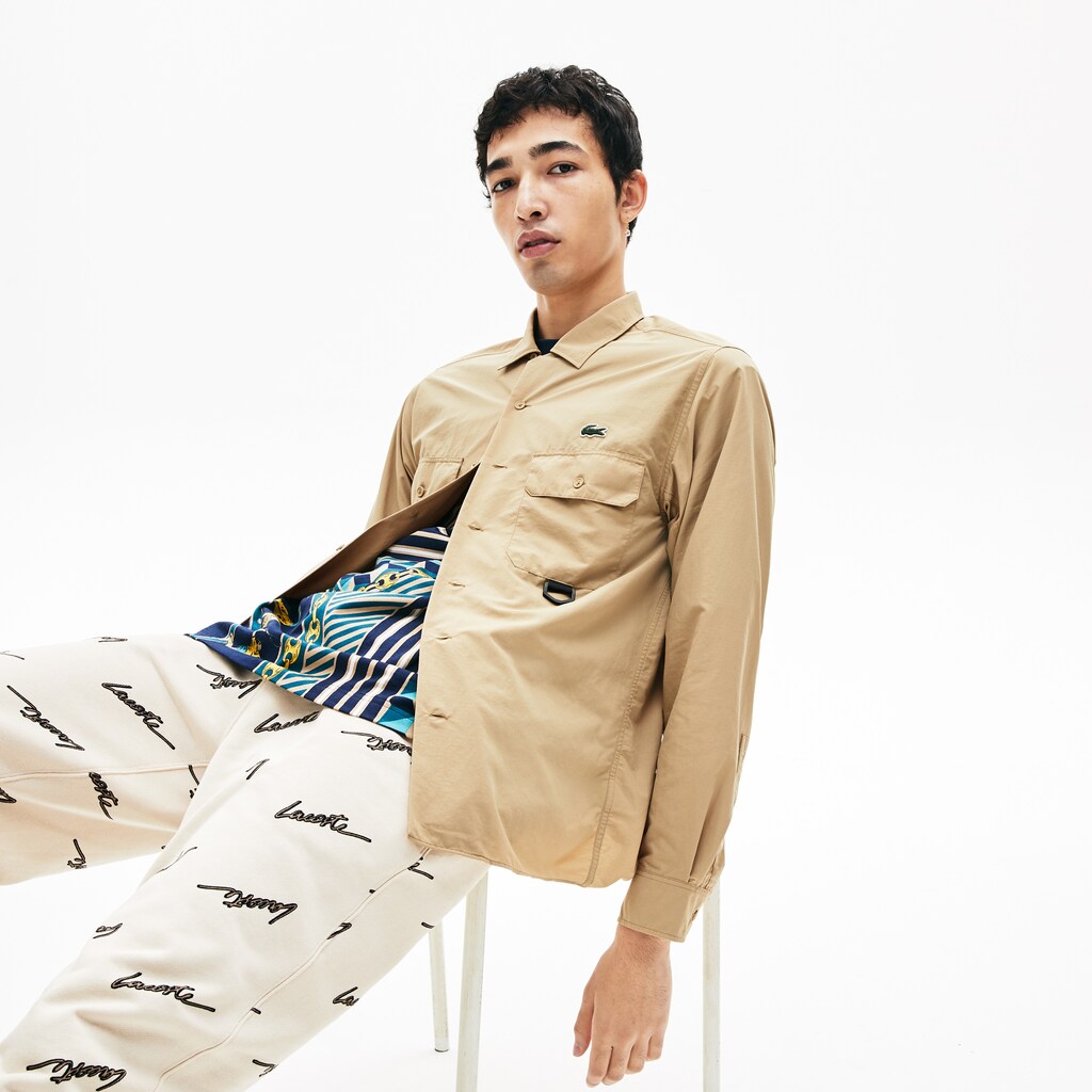 Men's LIVE Lightweight Cargo Shirt / Lacoste