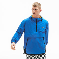 Unisex LIVE Water- Resistant Pullover Windbreaker / Lacoste