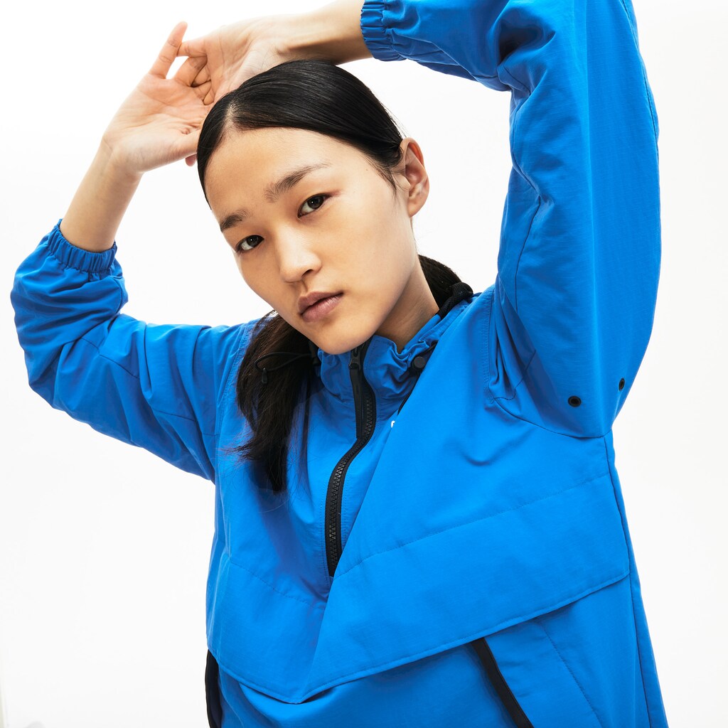 Unisex LIVE Water- Resistant Pullover Windbreaker / Lacoste