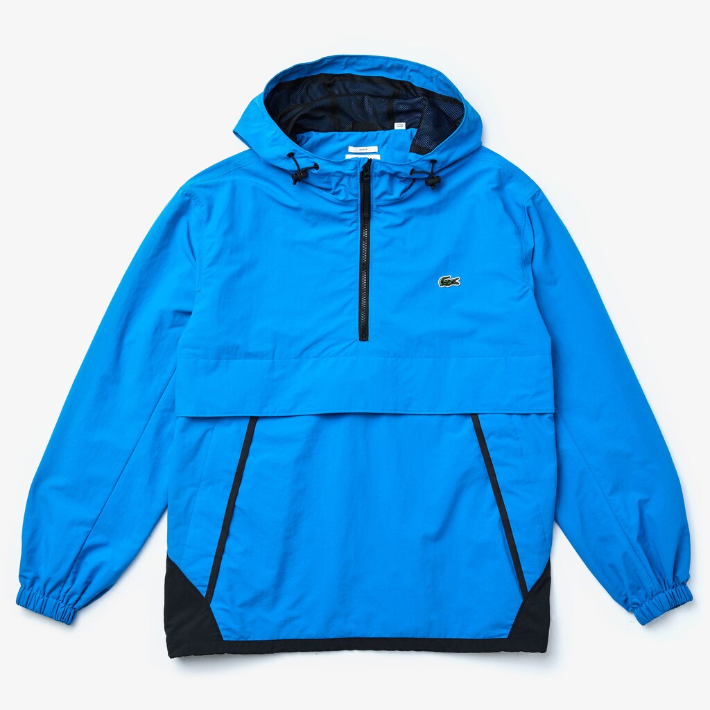 Unisex LIVE Water- Resistant Pullover Windbreaker / Lacoste