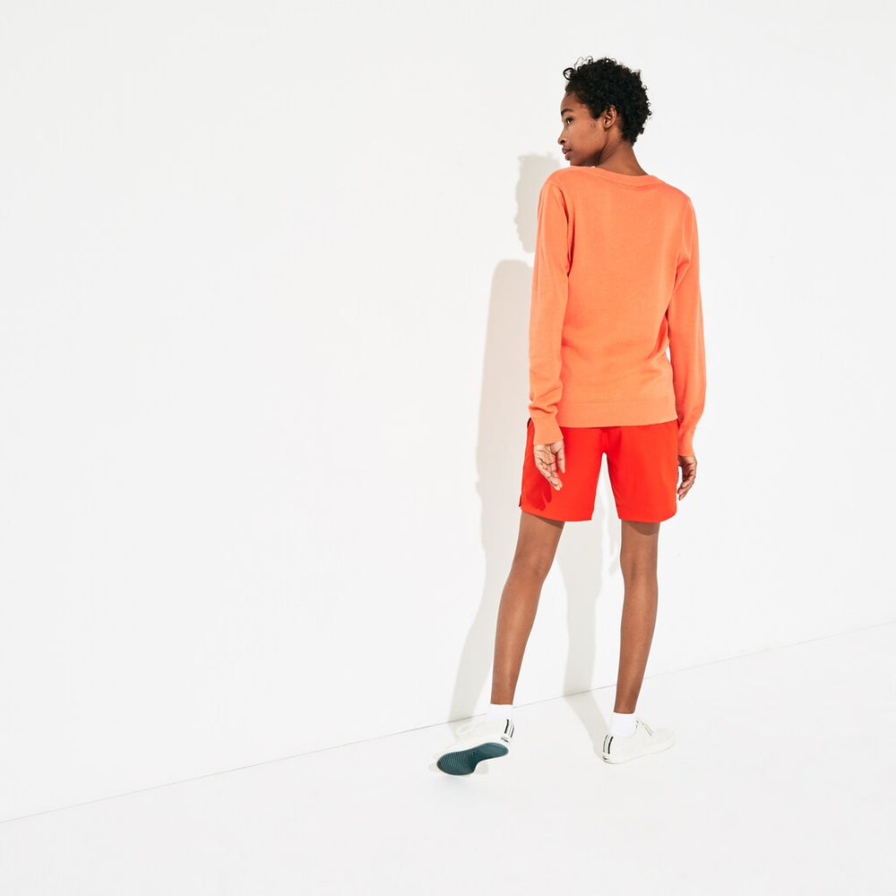 Women's SPORT V-neck Sweater / Lacoste