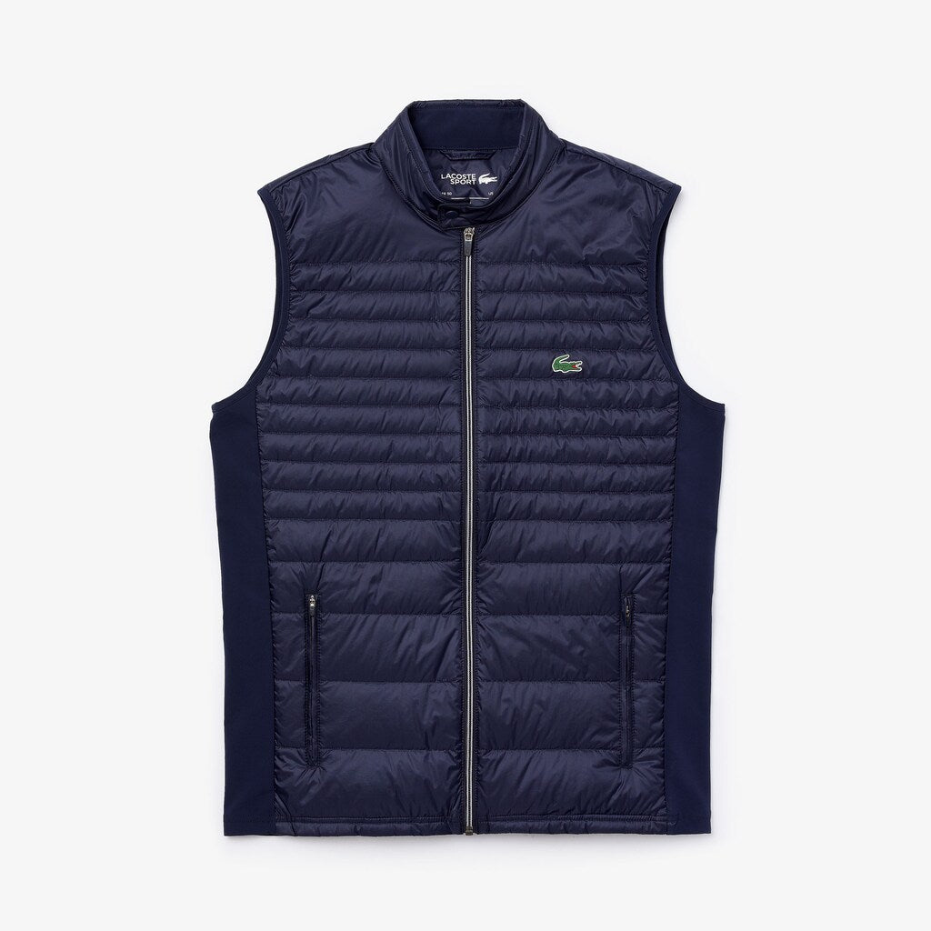 Men's SPORT Lightweight Water-Resistant Quilted Vest / Lacoste