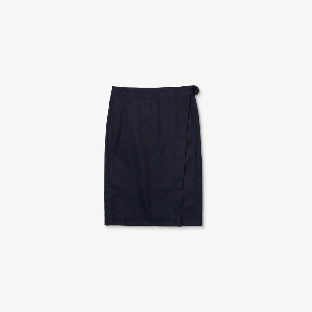 Women's Premium Cotton Canvas Wrapped Skirt / Lacoste