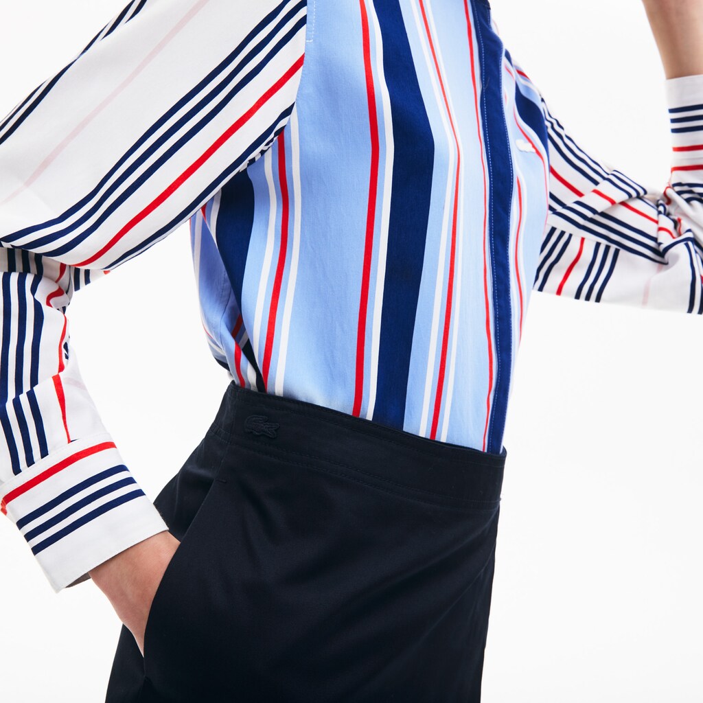 Women's Premium Cotton Canvas Wrapped Skirt / Lacoste