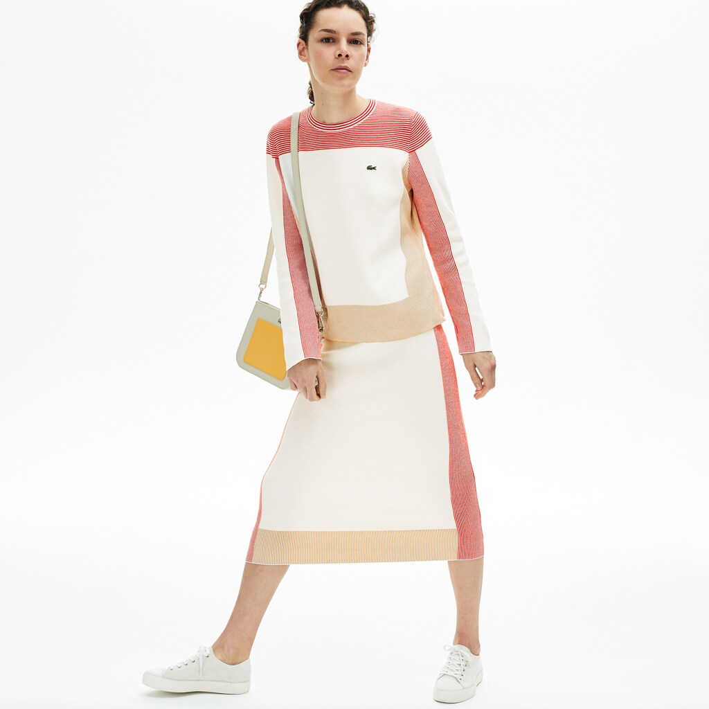 Women's Colorblock Pencil Skirt / Lacoste