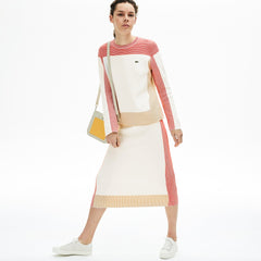 Women's Colorblock Pencil Skirt / Lacoste
