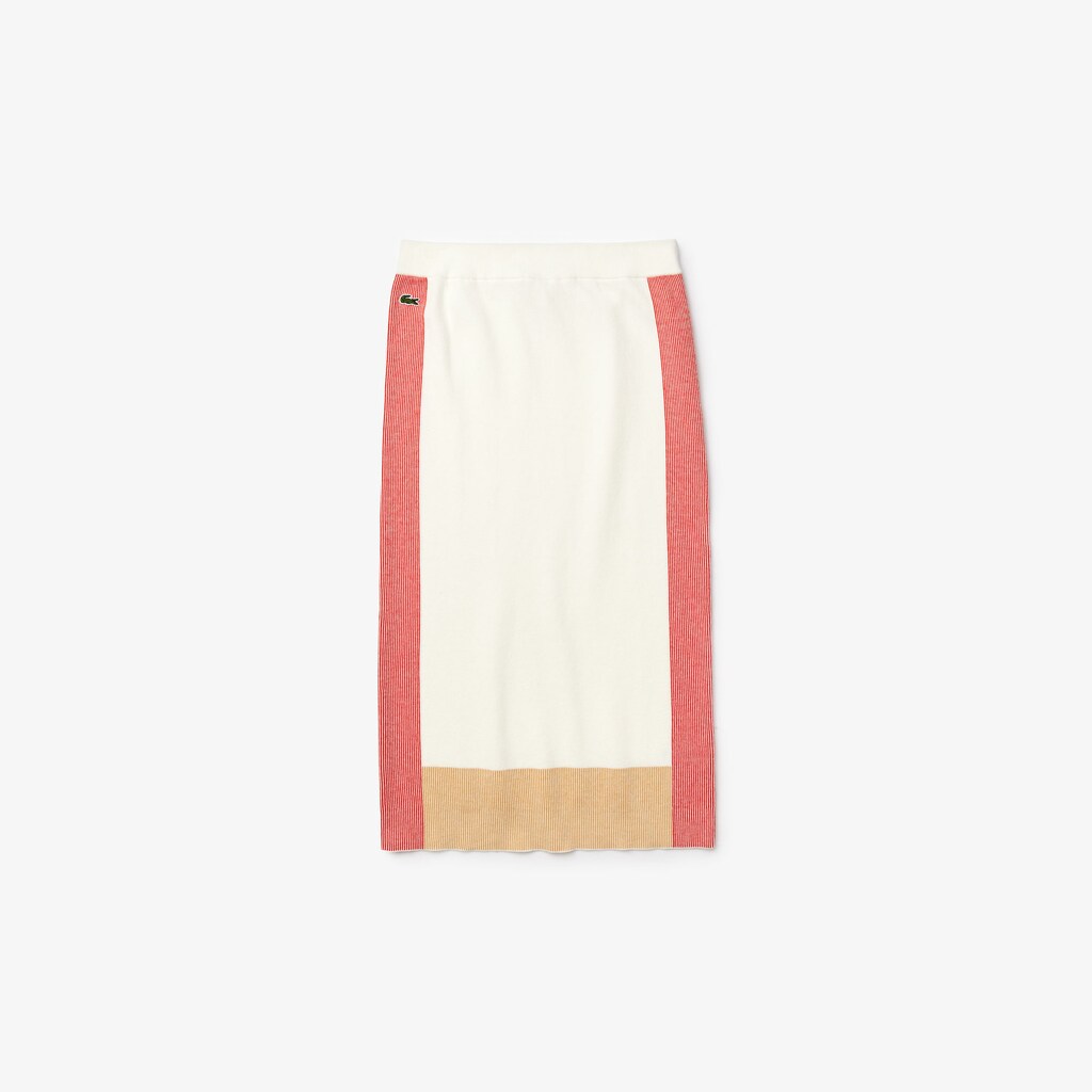 Women's Colorblock Pencil Skirt / Lacoste