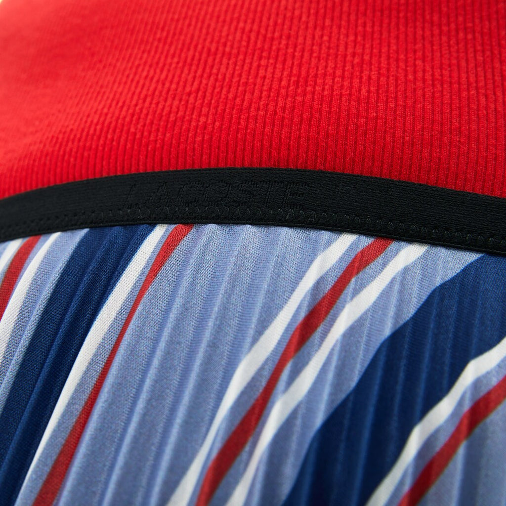 Women's MultiColor Striped Pleated Skirt / Lacoste