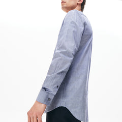 Men's Printed Cotton Poplin Shirt / Lacoste