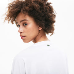 Women's Art-Print Cotton T-Shirt / Lacoste