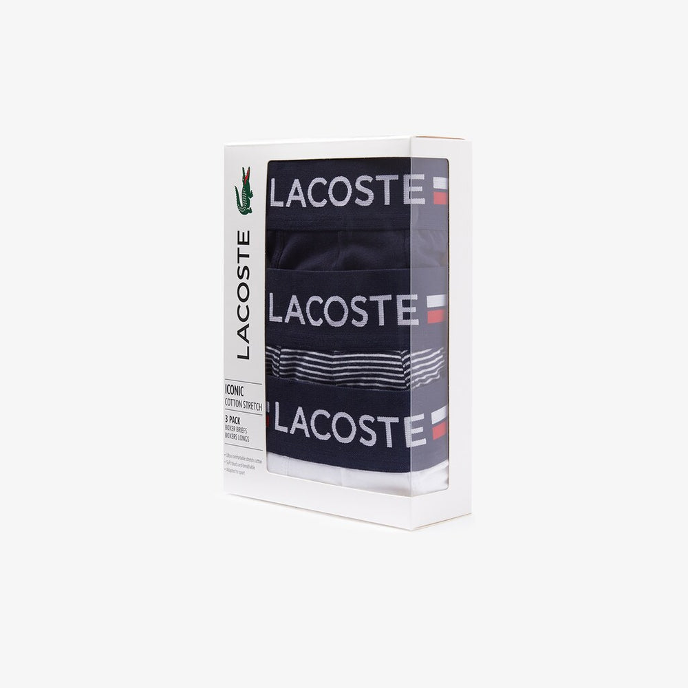 Pack Of 3 Casual Long Boxers / Lacoste