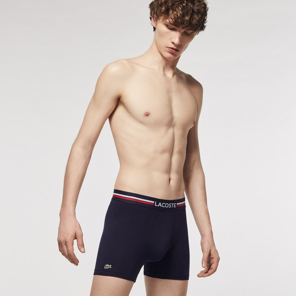 Pack Of 3 Casual Long Boxers / Lacoste
