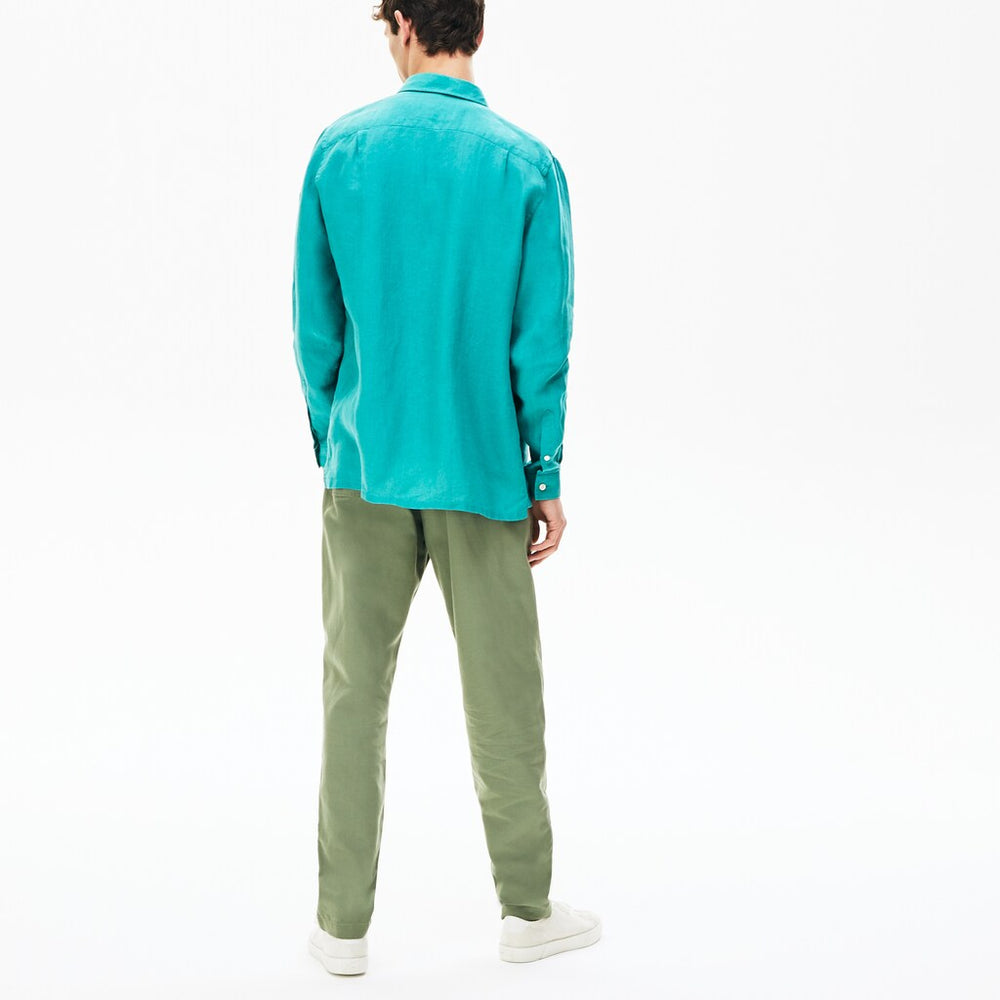 Men's Regular Fit Linen Shirt / Lacoste