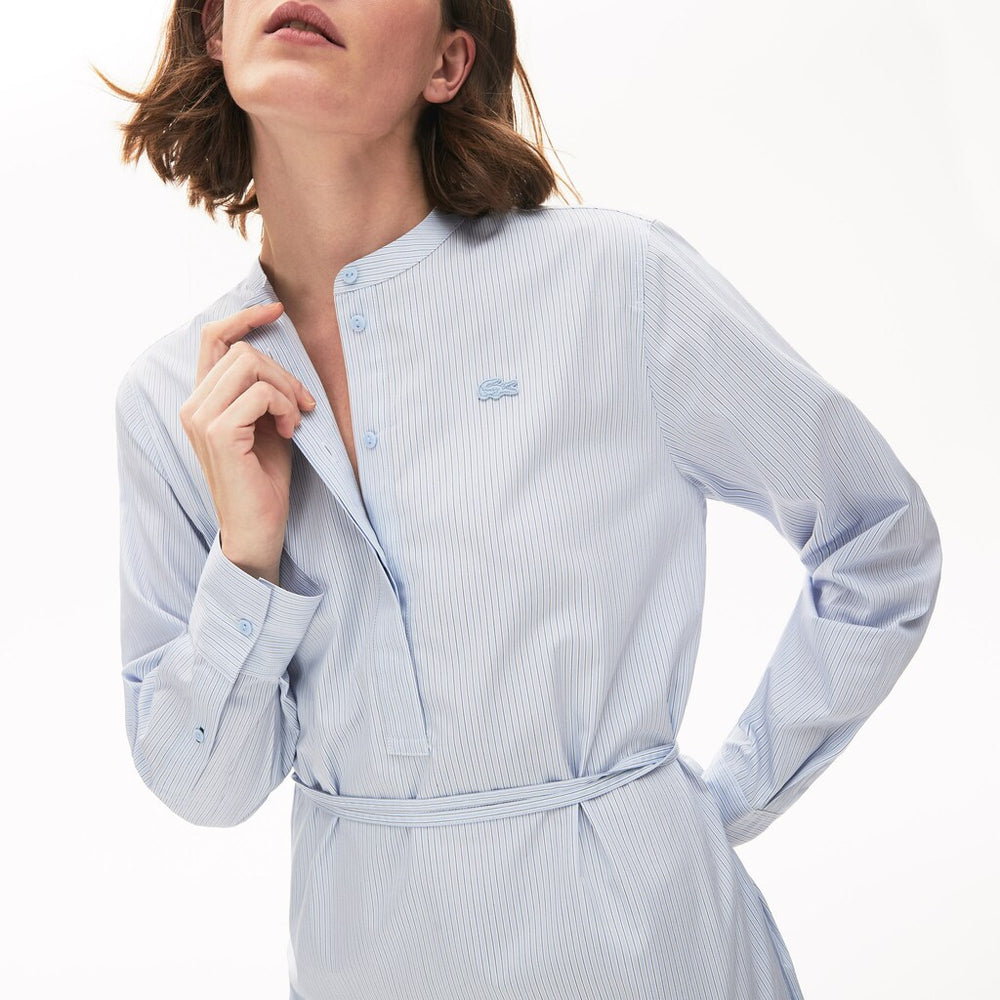 Women's Cotton Shirt Dress / Lacoste