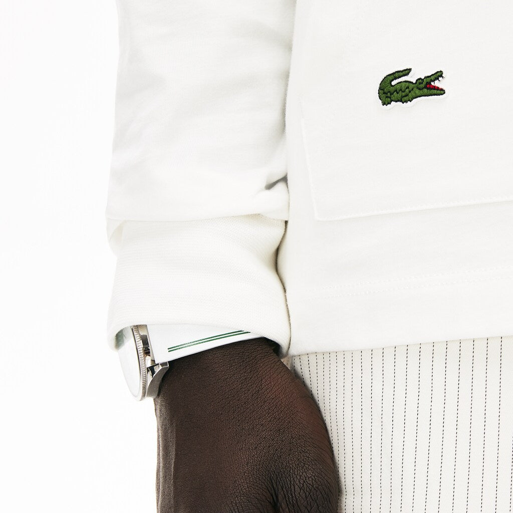 Men's Heritage Ribbon Regular Fit Hooded T-shirt / Lacoste