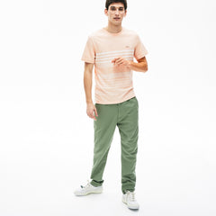 Men's Cotton-Linen Stripe T-shirt / Lacoste