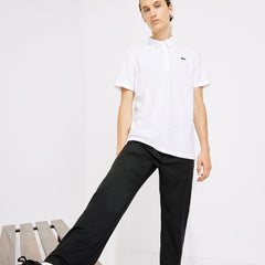 Men's SPORT Textured Breathable Golf Polo Shirt / Lacoste