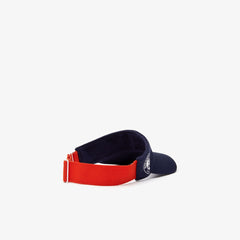 Men's SPORT Roland Garros Two-Tone Piqué Visor / Lacoste