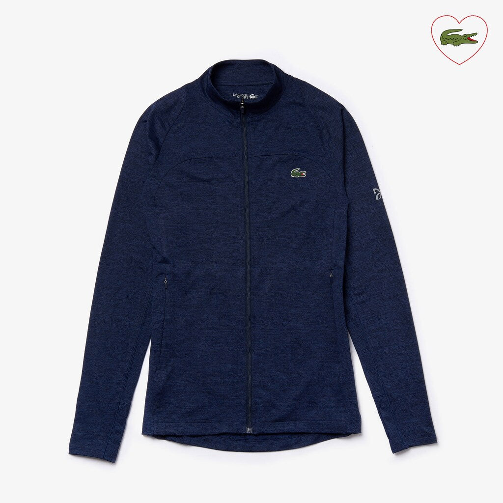 Men's SPORT Novak Djokovic Stretch Zippered Jacket / Lacoste